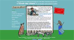Desktop Screenshot of ecole-chien-chat.com